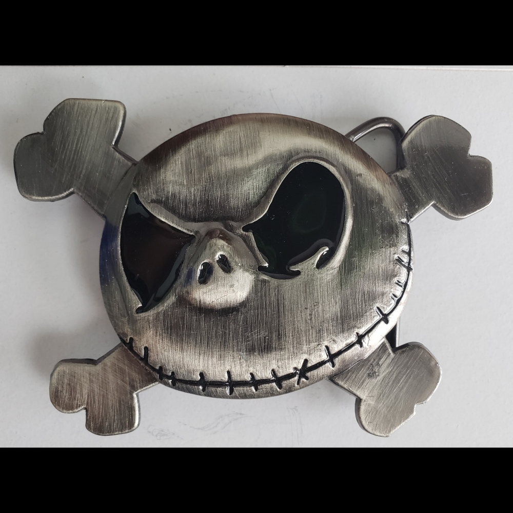 Vintage Jack Skellington Belt Buckle